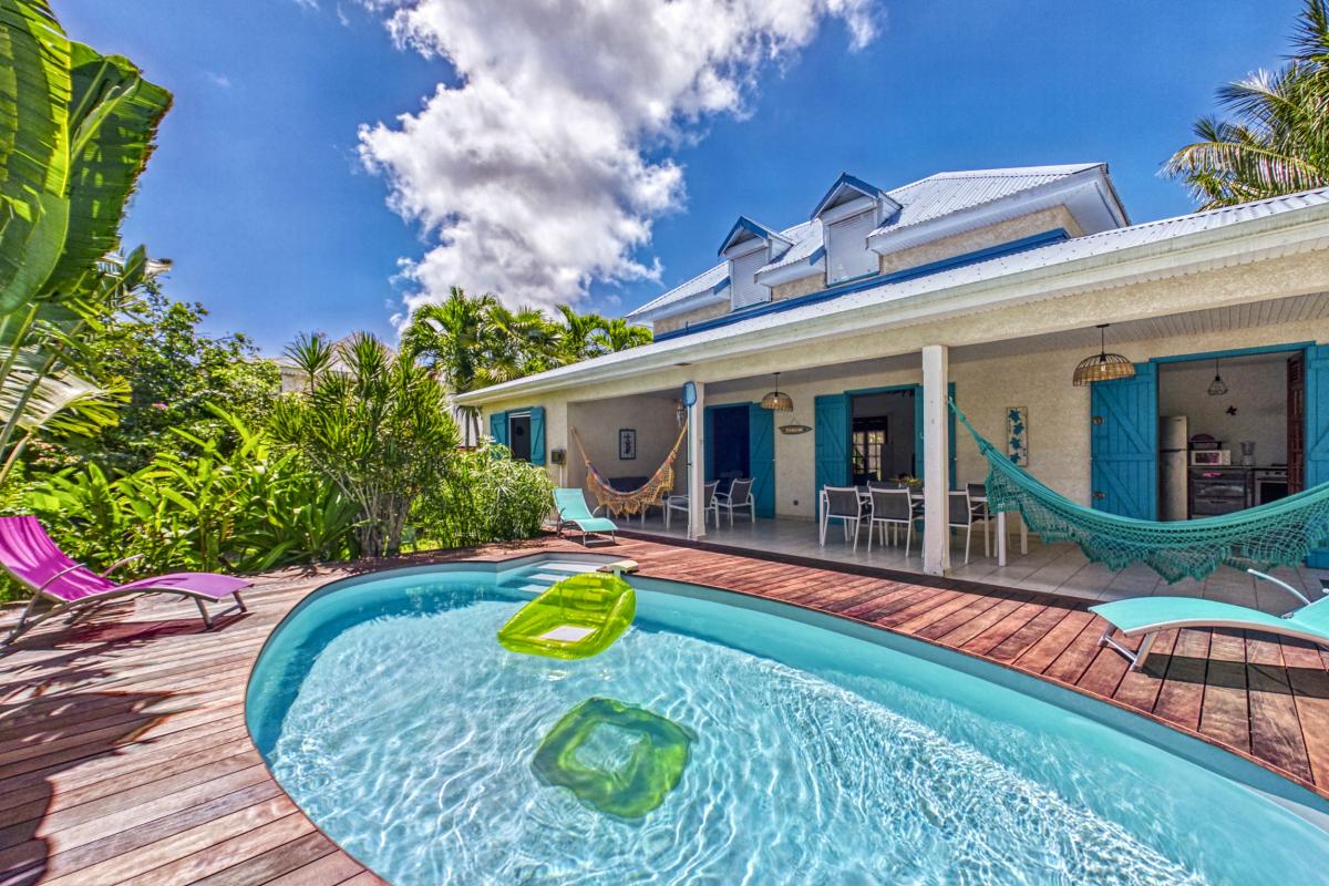 4.Location villa piscine saint françois guadeloupe